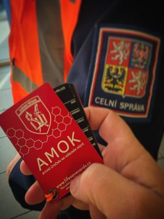 Momentka ze cvičení CPCS AMOK 💪